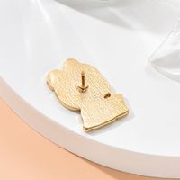 Ins Style Cartoon Style Pastoral Animal Alloy Plating No Inlaid Children Unisex Unisex Brooches 1 Piece main image 3