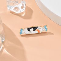 Cute Refreshing Candy Cute Cat Animal Clothes Decorative Brooch main image 1