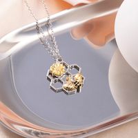 Princess Cartoon Style Cute Insect Floral Honeycomb Alloy Plating Diamond Artificial Rhinestones Halloween Christmas Easter Women'S Girl'S main image 3
