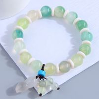 Fashion Jade Beads Stone Solid Color Female Bracelet main image 1