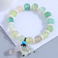 Fashion Jade Beads Stone Solid Color Female Bracelet main image 2