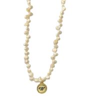 Fashion Baroque Pearl Titanium Steel Necklace Women main image 3