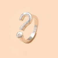 New Fashionable Open Adjustable Gold-plated Silver-plated Alloy Ring sku image 7