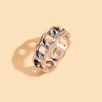 New Fashionable Open Adjustable Gold-plated Silver-plated Alloy Ring sku image 27