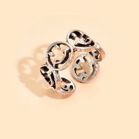 New Fashionable Open Adjustable Gold-plated Silver-plated Alloy Ring sku image 30