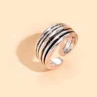 New Fashionable Open Adjustable Gold-plated Silver-plated Alloy Ring sku image 32