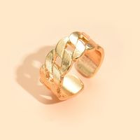 New Fashionable Open Adjustable Gold-plated Silver-plated Alloy Ring sku image 36