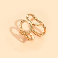 New Fashionable Open Adjustable Gold-plated Silver-plated Alloy Ring sku image 42