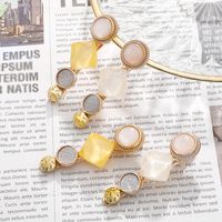 Candy Color Heavy Barrettes Set South Korea Dongdaemun One-word Hairpin Hair Back Head Side Clip Pearl Headdress main image 3