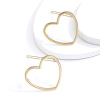 New Creative Simple Heart-shaped Hair Accessories Hairpin 2-piece Set main image 3