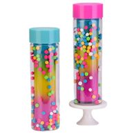 New Creative Gradient Color Rainbow Double-layer Water Bottle main image 5