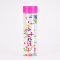 New Creative Gradient Color Rainbow Double-layer Water Bottle sku image 5