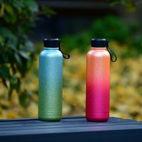 2022 New Stainless Steel 500ml Double-layer Thermos Bottle Portable Water Bottle main image 4