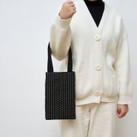 Nueva Bolsa De Lona Para Mujer De Verano Ins Estilo Japonés Coreano Gran Capacidad Bolsa De Escuela Para Estudiantes Una Bolsa De Hombro sku image 2