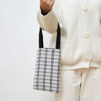 Nueva Bolsa De Lona Para Mujer De Verano Ins Estilo Japonés Coreano Gran Capacidad Bolsa De Escuela Para Estudiantes Una Bolsa De Hombro sku image 4