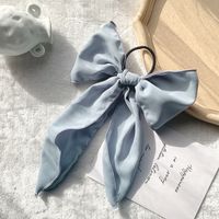 Bow Knot Rope Female Ponytail Fabric Streamer Super Fairy Simple Hair Rope Rubber Band Hair Ring sku image 5