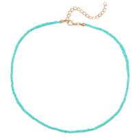 Simple Style Geometric Beaded Inlaid Pearls Women's Necklace sku image 1