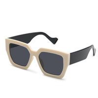 New Fashion Style Big Frame Sunglasses sku image 9