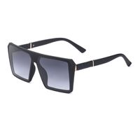 Fashion Geometric Large Frame Sunglasses sku image 14