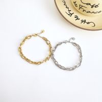 Women's Bracelet Double-layer Hip Hop Cool Titanium Steel Chain Jewelry main image 1