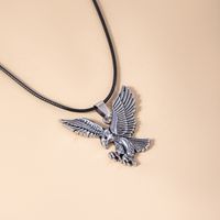 Retro Eagle Alloy Plating Alloy Unisex Necklace main image 2