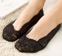 Spring Summer Breathable Silicone Non-slip Lace Invisible Women's Thin Socks main image 6