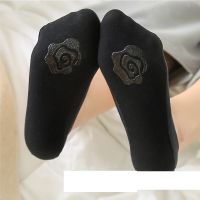 Summer Invisible Women's Silicone Non-slip Tight Thin Ice Silk Boat Socks main image 4