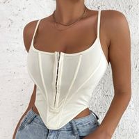 Women's Tank Tops Backless Fashion Solid Color main image 6