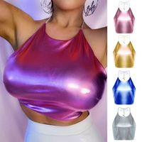 Women's Tank Tops Patchwork Straps Hollow Out Fashion Solid Color main image 1