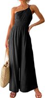 Women's Beach Casual Solid Color Single Cami Jumpsuits main image 4