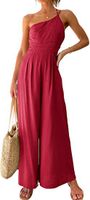 Women's Beach Casual Solid Color Single Cami Jumpsuits main image 2