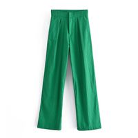 Women's Casual Simple Style Full Length Casual Pants Straight Pants sku image 7