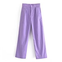 Women's Casual Simple Style Full Length Casual Pants Straight Pants sku image 11