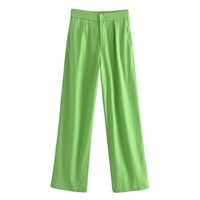 Women's Casual Simple Style Full Length Casual Pants Straight Pants sku image 23