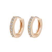 New Creative Retro Simple Diamond Earrings sku image 30