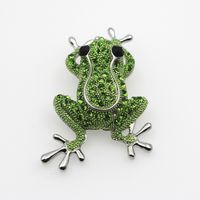 Fashion Creative Cartoon Corsage Geometric Wild Frog Alloy Brooch main image 3