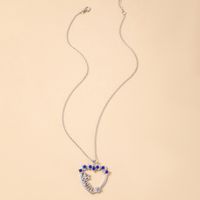 Nuevo Collar De Aleación De Corazón Con Colgante De Diamantes De Imitación Para Mujer main image 4