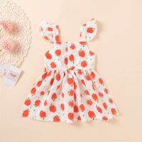 Fashion New Girls' Summer Fruit Printing Slip Sweet Dress main image 3
