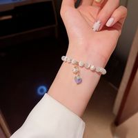 Opal Bracelet Girl Adjustable Crystal Light Luxury Pendant Hand Jewelry main image 4