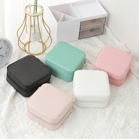 Simple Creative Small Portable Storage Jewelry Box Accessories Storage Ear Stud Earring main image 6