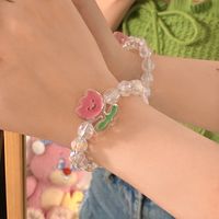 Cute Small Yellow Duck Tulip Hair Band Bracelet Dual-use Hair Rope sku image 1