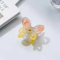 Double Layer Butterfly Grip Gradient Color Hair Clip sku image 5