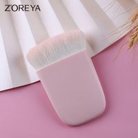 Pebbles Double-sided Soft Haired Silicone Face Wash Artifact Deep Cleansing Facial Brush sku image 2