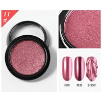 Manicure Mirror Titanium Eye Shadow Cake-shaped Solid Powder sku image 8