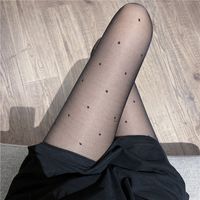 Frauen Mode Kleine Dot Muster Strümpfe Ultra-dünne Jacquard Strumpfhosen main image 1