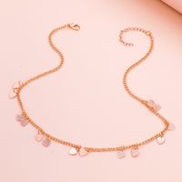 Fashion Ornament Simple Single Layer Clavicle Chain Necklace Female sku image 1