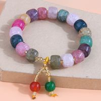 Fashion Simple Jelly Color Geometric Resin Accessories  Bracelet sku image 1