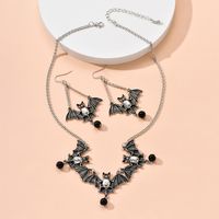 Fashion New Bat Necklace And Earrings Suit Bohemian Style Accessories main image 4