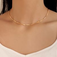 Mode Simple Népal Rétro Distanciation Perle Collier Unique Couche Alliage sku image 1