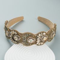 Fashion New Baroque Shiny Crystal Headband Hair Accessories sku image 1